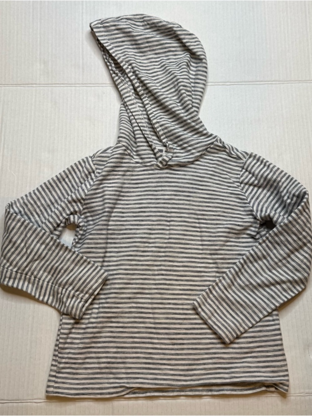 Miles the Label Striped Hoodie 5Y Unisex Lightweight